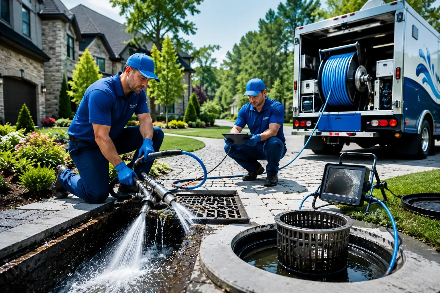 Local outdoor drain cleaning professionals in Coalmont, IN